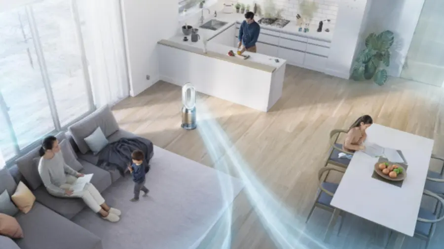 Oczyszczacz powietrza i wentylator z funkcją nawilżania Dyson Purifier Humidify+Cool Formaldehyde PH04